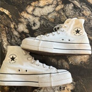 Converse All Star White High-Top Sneakers